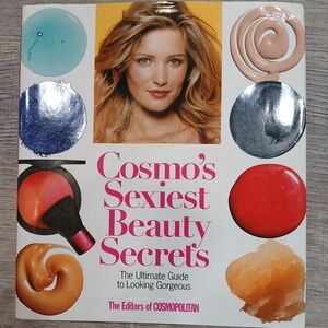 Cosmopolitan's Beauty Secrets Book - Blue, Red, Cream Accents